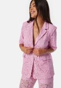 Object Collectors Item Objritta Lo Long Ss Blazer Pink Frosting 38