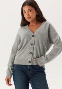 GANT Superfine Lambswool Cardigan Grey Melange M