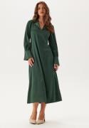 YAS Yaspella Ls Long Shirt Dress Sycamore M