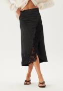 VERO MODA Vmmerle Lace Hw 7/8 SKIRT WVN  Black M