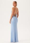 Bubbleroom Occasion Sequin Gown Light blue M