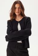 BUBBLEROOM One Button Cardigan Black S