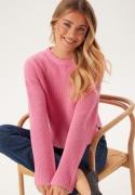 ONLY Onlluna Ls O-neck Pullover Knt Sachet Pink L