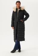 Chiara Forthi Champoluc Down Maxi Coat Black/Beige 40