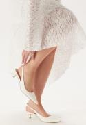 Steve Madden Kari Slingback White Patent 36