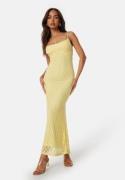 Bardot Adoni mesh midi dress Yellow 40(UK12)