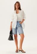 ONLY Onlsonny Hw Wide Dnm Shorts  Light Blue Denim M
