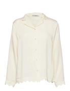 Jane Shirt Top Cream Underprotection