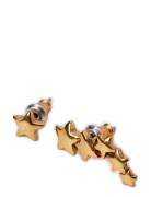 Ava Recycled Star Earrings Accessories Jewellery Earrings Studs Gold Pilgrim