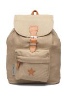 Baggy Back Pack, Desert With Leather Star Accessories Bags Backpacks Brown Smallstuff