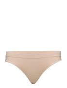 Lucia String Solid G-streng Undertøj Cream Missya