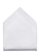Handkerchief 1-Pack Brystlommetørklæde White Amanda Christensen
