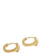 North Star Hoop Earrings Gold Accessories Jewellery Earrings Hoops Gold Syster P