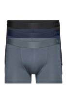 Trunk Bamboo 3-Pack Boxershorts Blue Resteröds