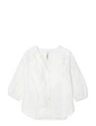 Soft Adele Shirt Top White Juna