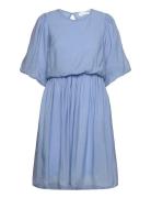Slfsulina 2/4Hort Dress M Kort Kjole Blue Selected Femme
