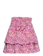 Joy Print Skirt Kort Nederdel Multi/patterned Dante6