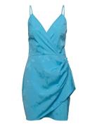 Yvettecras Dress Kort Kjole Blue Cras