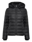 Tjw Basic Hooded Jacket Foret Jakke Black Tommy Jeans