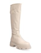 Mana Boot Lange Støvler Beige Steve Madden