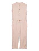 Rib Jersey Jumpsuit Jumpsuit Pink Copenhagen Colors