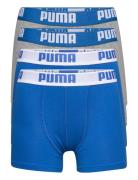 Puma Boys Basic Boxer 4P Ecom Night & Underwear Underwear Underpants Blue PUMA