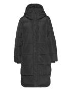 Hazekb Puffer Jacket Foret Jakke Black Karen By Simonsen