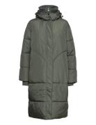 Sringa Puffer Coat Foret Jakke Khaki Green Soft Rebels