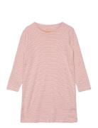 Striped Ls. Nightgown Night & Underwear Underwear Tops Pink Copenhagen Colors