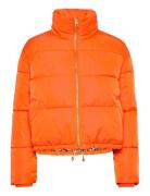 Short Puffer Jacket Foret Jakke Orange Coster Copenhagen