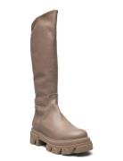 Mana Boot Lange Støvler Beige Steve Madden