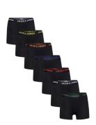 Jacbasic Trunks 7 Pack Noos Jnr Night & Underwear Underwear Underpants Black Jack & J S