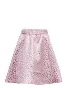 Sgjoana Dotty Skirt X-Mas Dresses & Skirts Skirts Short Skirts Pink Soft Gallery