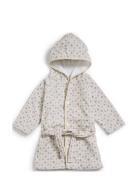 Bathrobe - Autumn Rose Morgenkåbe Badekåbe White Elodie Details