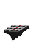 Triplet Thong Stripe G-streng Undertøj Black HUGO