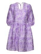 Mabel Dress Kort Kjole Purple Noella