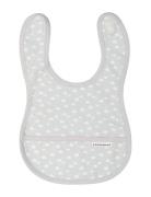 Bib White Leo Baby & Maternity Care & Hygiene Dry Bibs Grey Geggamoja