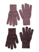 Magic Gloves W.reflex 2-Pack Accessories Gloves & Mittens Gloves Rød CeLaVi