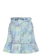 Kmgnaya Frill Skirt Jrs Dresses & Skirts Skirts Short Skirts Blue Kids Only