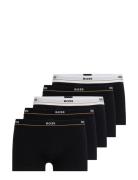 Trunk 5P Essential Boxershorts Black BOSS