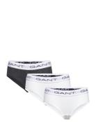 Hipster Briefs 3-Pack Night & Underwear Underwear Panties Multi/patterned GANT