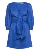 Cintare Mini Dress Kort Kjole Blue Faithfull The Brand