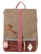 Backpack - Small - Wild At Heart Accessories Bags Backpacks Multi/patterned Fabelab