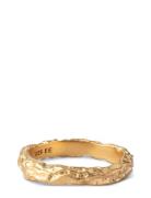 Gaia Ring Ring Smykker Gold Enamel Copenhagen