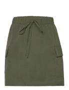 Onlmalika Cargo Skirt Ptm Kort Nederdel Green ONLY