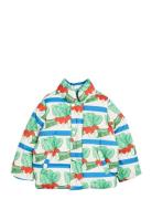 Veggie Aop Puffer Jacket Foret Jakke Multi/patterned Mini Rodini