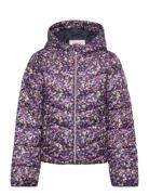 Kmgnewtalia Nea Quiltd Aop Jacket Cp Otw Foret Jakke Multi/patterned Kids Only