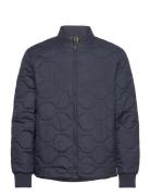 Padded Shirt Foret Jakke Blue Tom Tailor