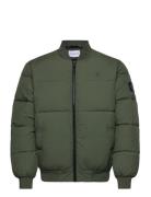 Commercial Bomber Jacket Bomberjakke Jakke Khaki Green Calvin Klein Jeans