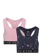 The New Top 2-Pack Night & Underwear Underwear Tops Multi/patterned The New